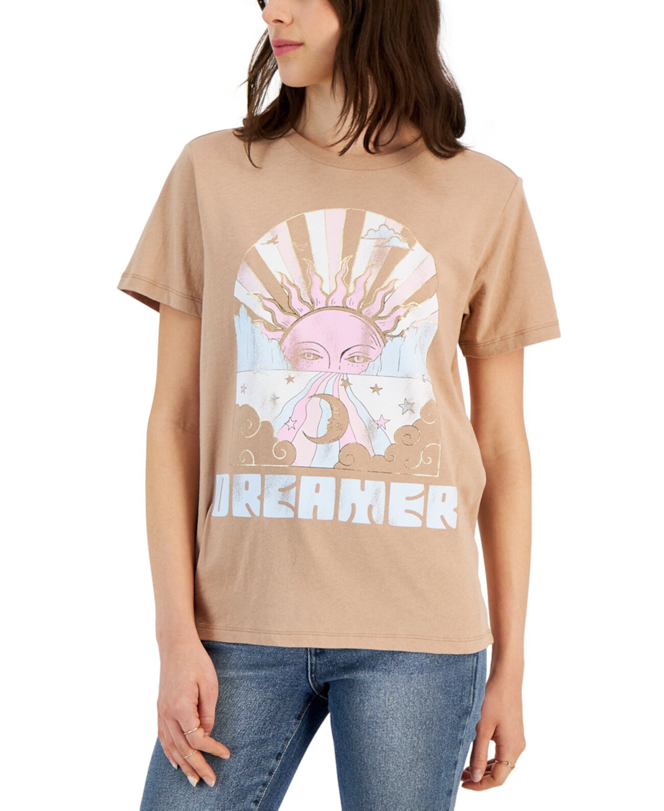 Хлопковая футболка с рисунком Celestial Dreamer для юниоров Grayson Threads, The Label