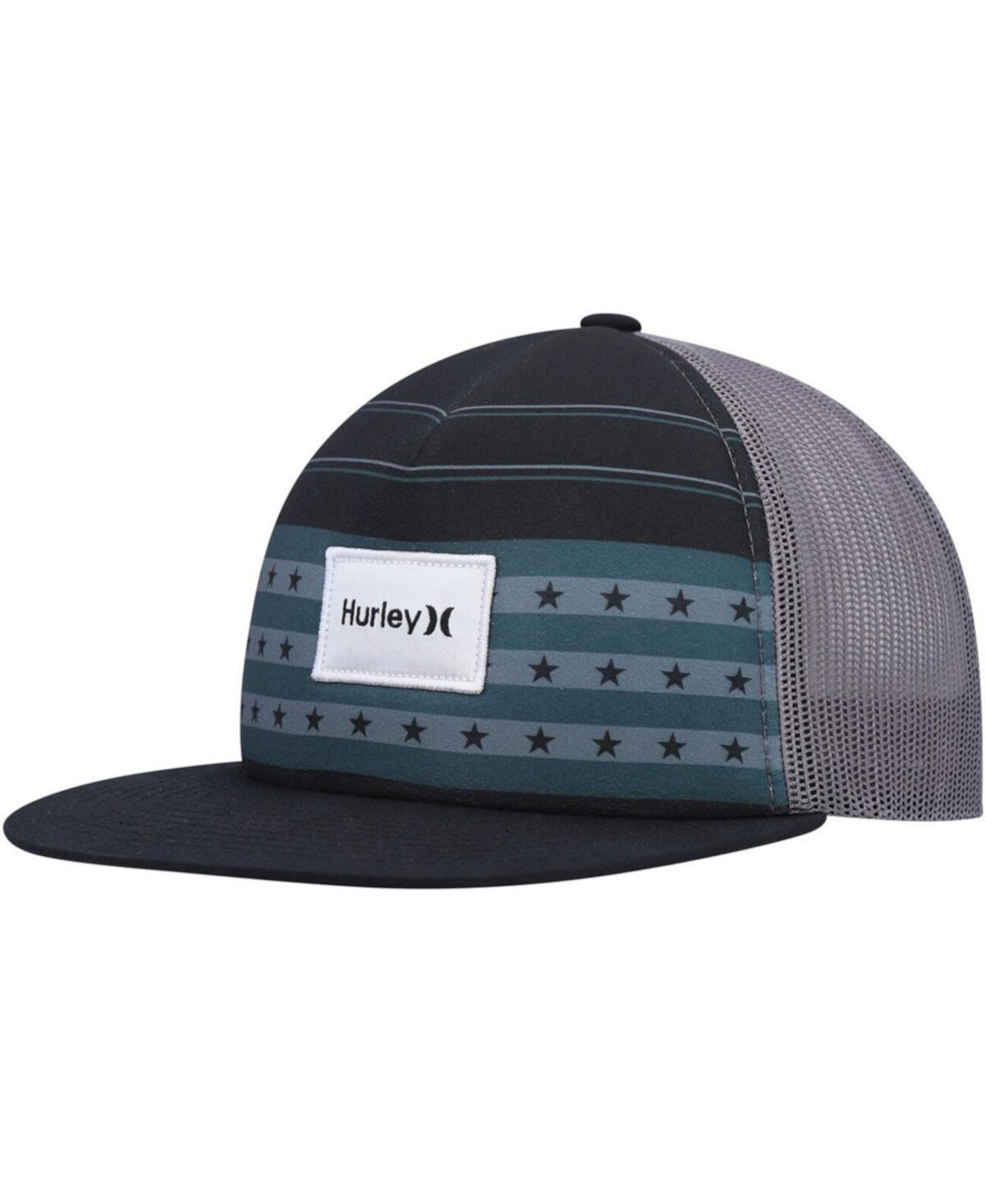 Бейсболка Hurley Men's Black United Trucker Snapback Hat Hurley