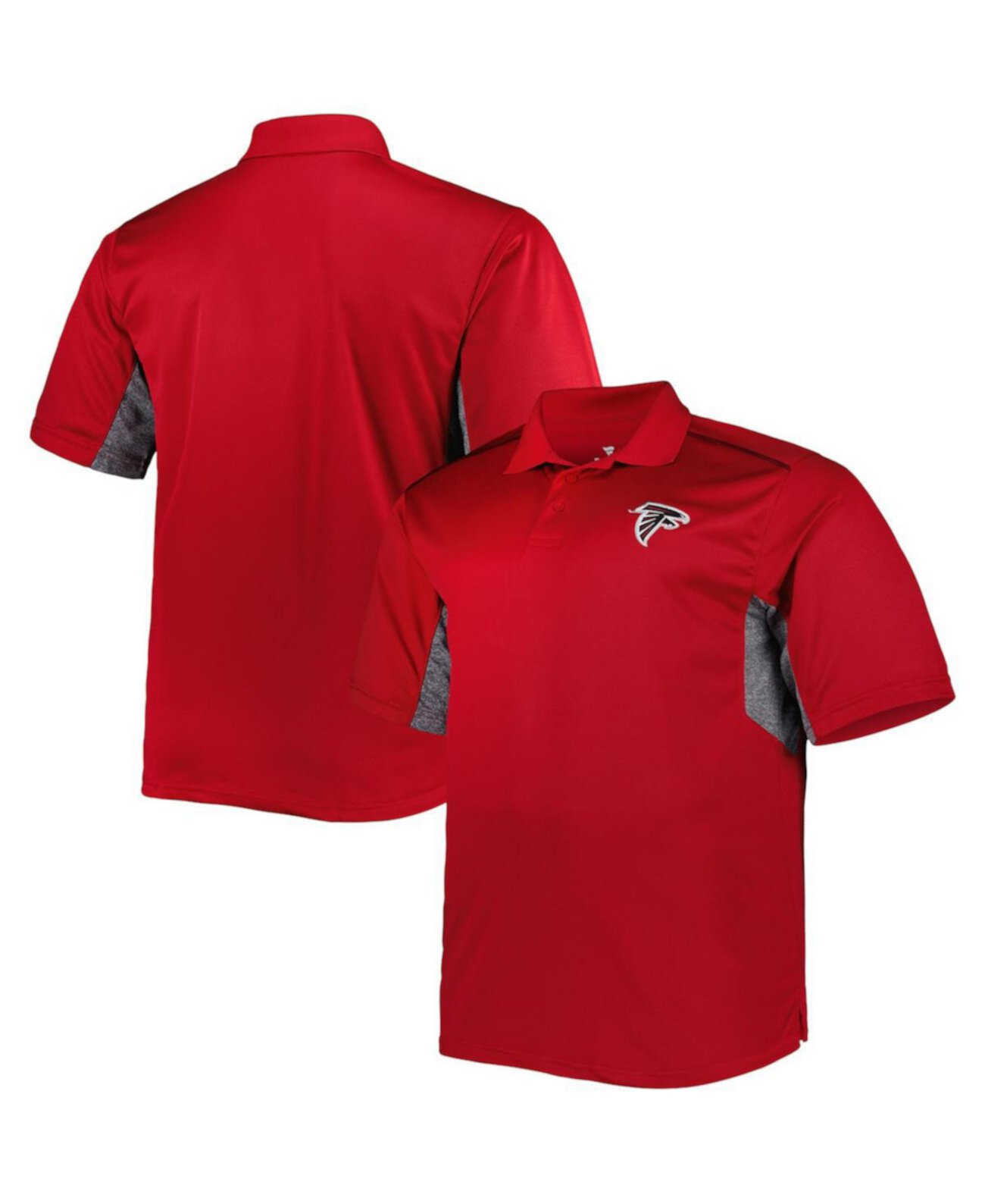 Мужская красная рубашка-поло Atlanta Falcons Big and Tall Team Fanatics