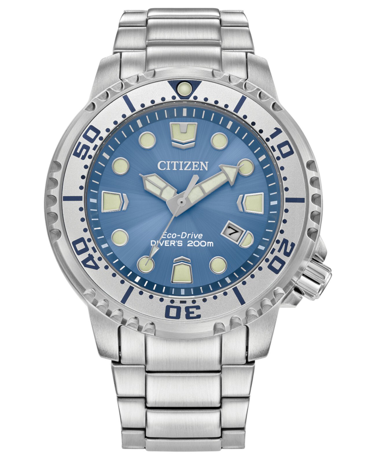 Мужские часы Eco-Drive Promaster Dive с браслетом из нержавеющей стали, 44 мм Citizen