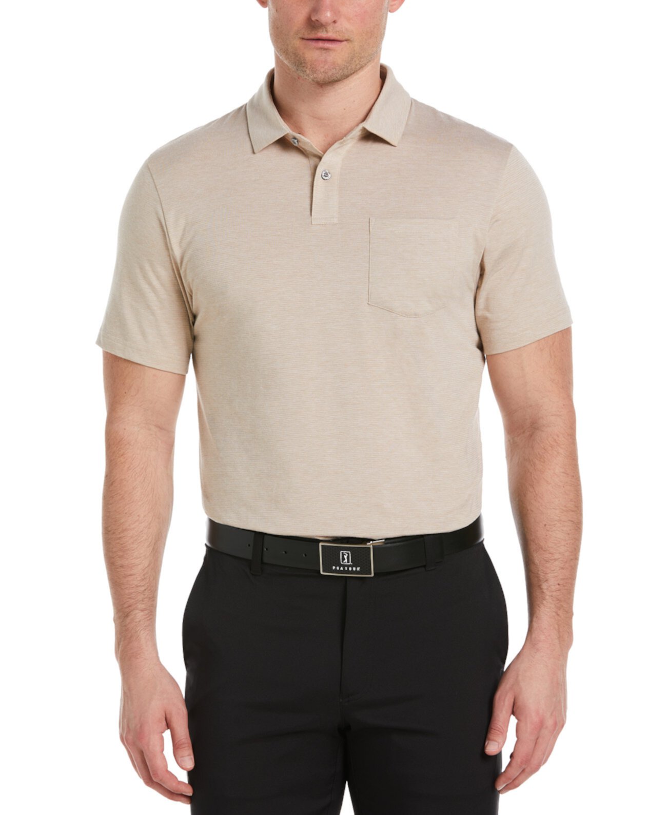 Мужская футболка-поло с коротким рукавом и карманом PGA TOUR PGA TOUR