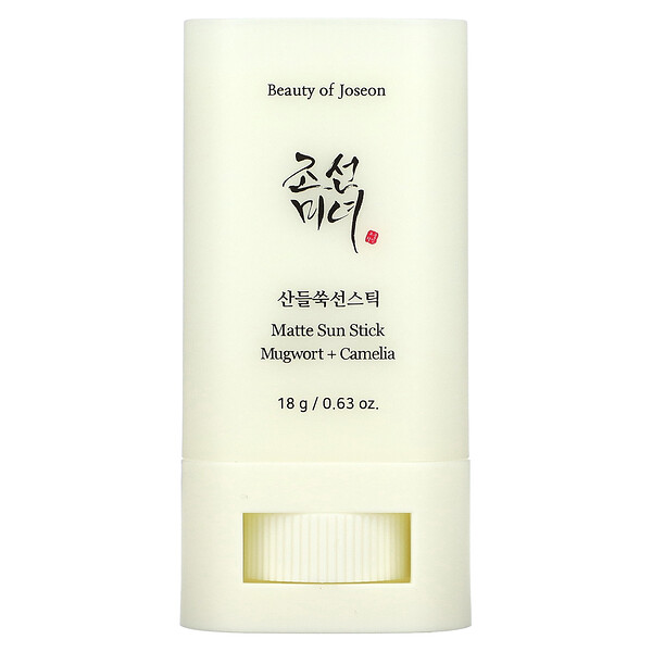 Матовый солнцезащитный стик, полынь и камелия, SPF50+ PA++++, 0,63 унции (18 г) Beauty of Joseon