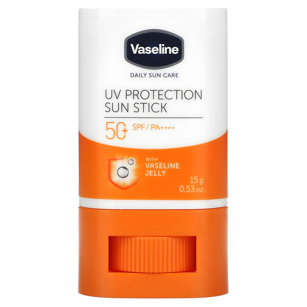 Daily Sun Care, Солнцезащитный стик с защитой от ультрафиолета, SPF 50+ PA++++, 0,53 унции (15 г) Vaseline
