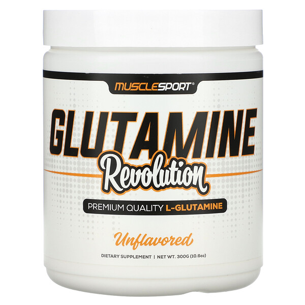 Glutamine Revolution, без ароматизаторов, 10,6 унций (300 г) MuscleSport