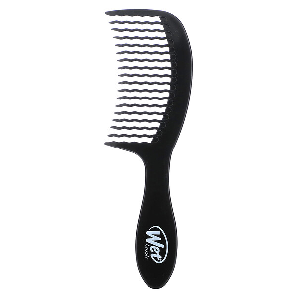 Расческа для распутывания волос, черная, 1 шт. Wet Brush