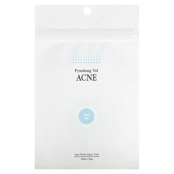 Acne, Spot Patch Super Thin, 15 шт., 10 мм каждый Pyunkang Yul