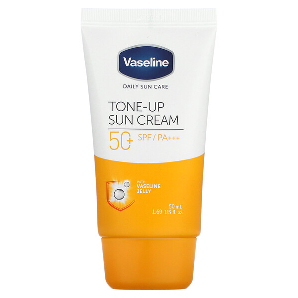 Daily Sun Care, Тонизирующий солнцезащитный крем, SPF 50+ PA+++, 1,69 жидк. унции (50 мл) Vaseline