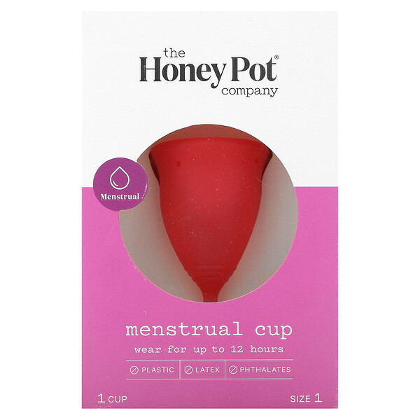 Менструальная чаша, размер 1, 1 чашка The Honey Pot