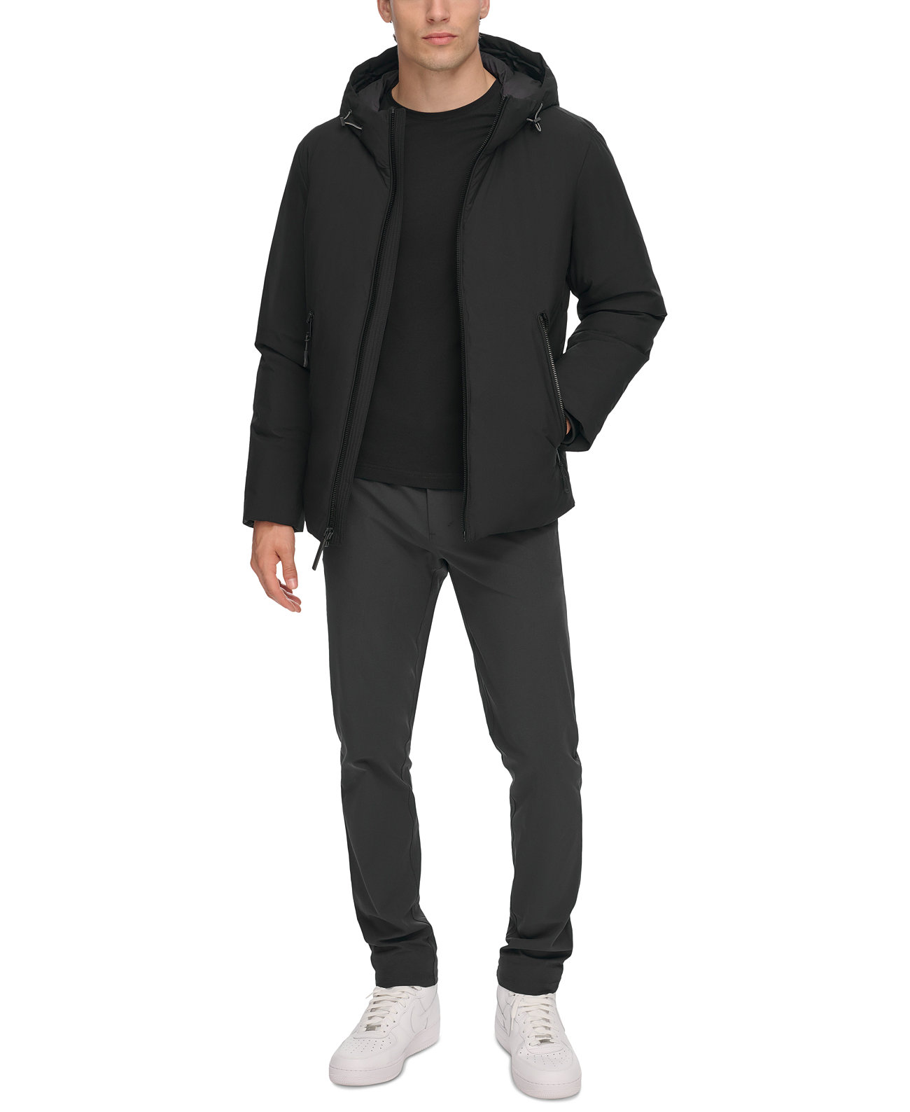 Мужская Куртка DKNY Hooded Full-Zip DKNY