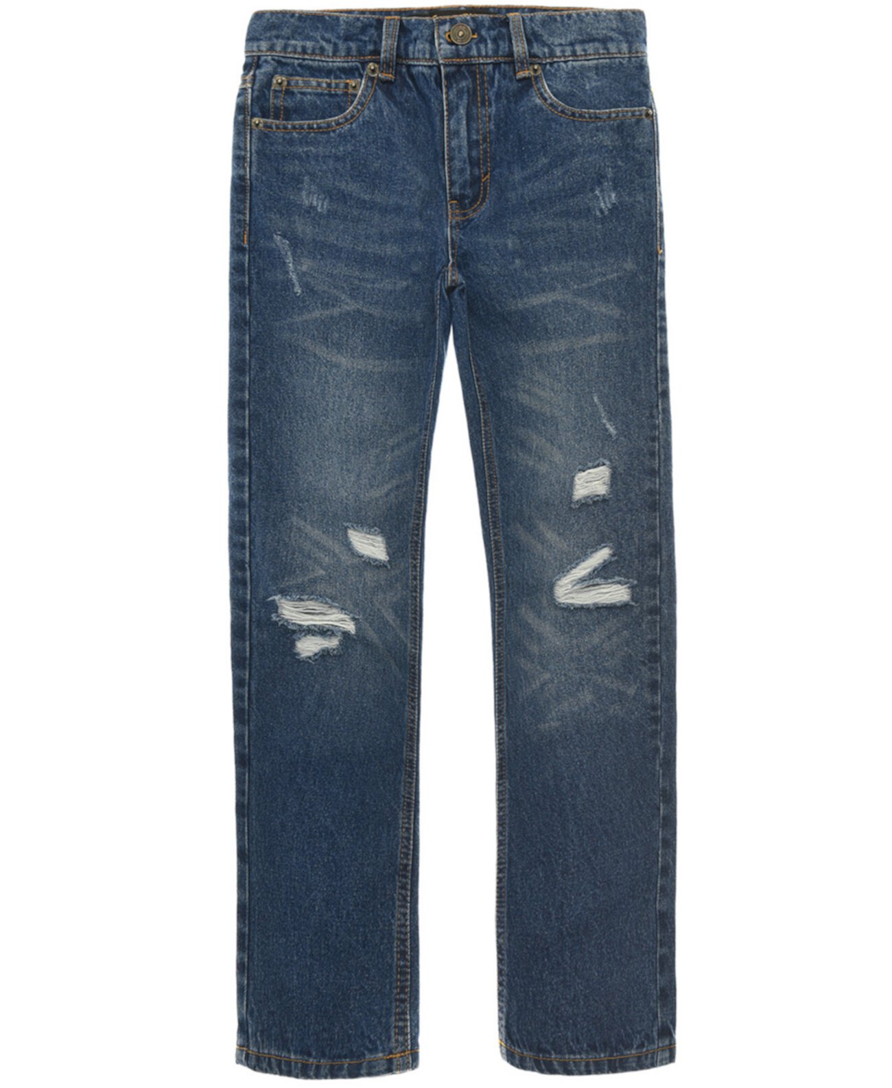 Прямые джинсовые брюки свободного кроя для больших мальчиков: рвем и ремонтируем Ring of Fire