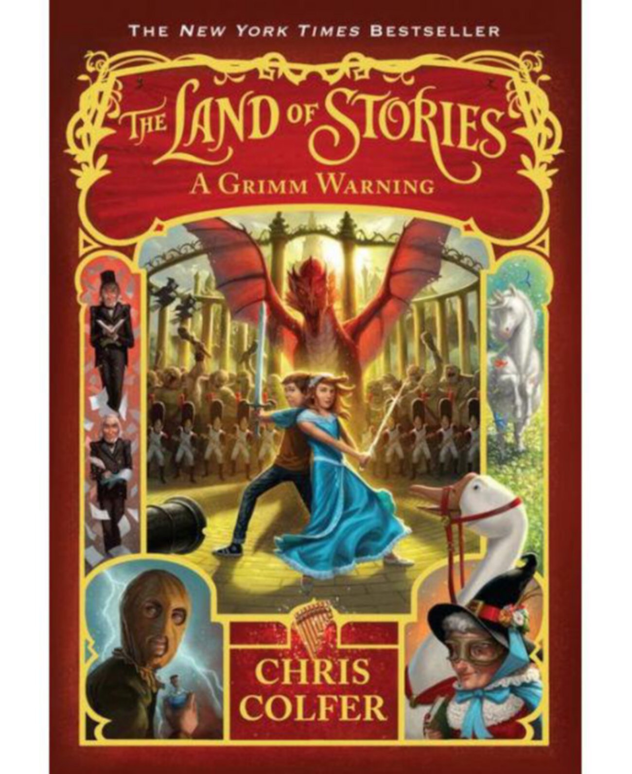 Детская книга Barnes & Noble A Grimm Warning The Land of Stories Series 3 Barnes & Noble