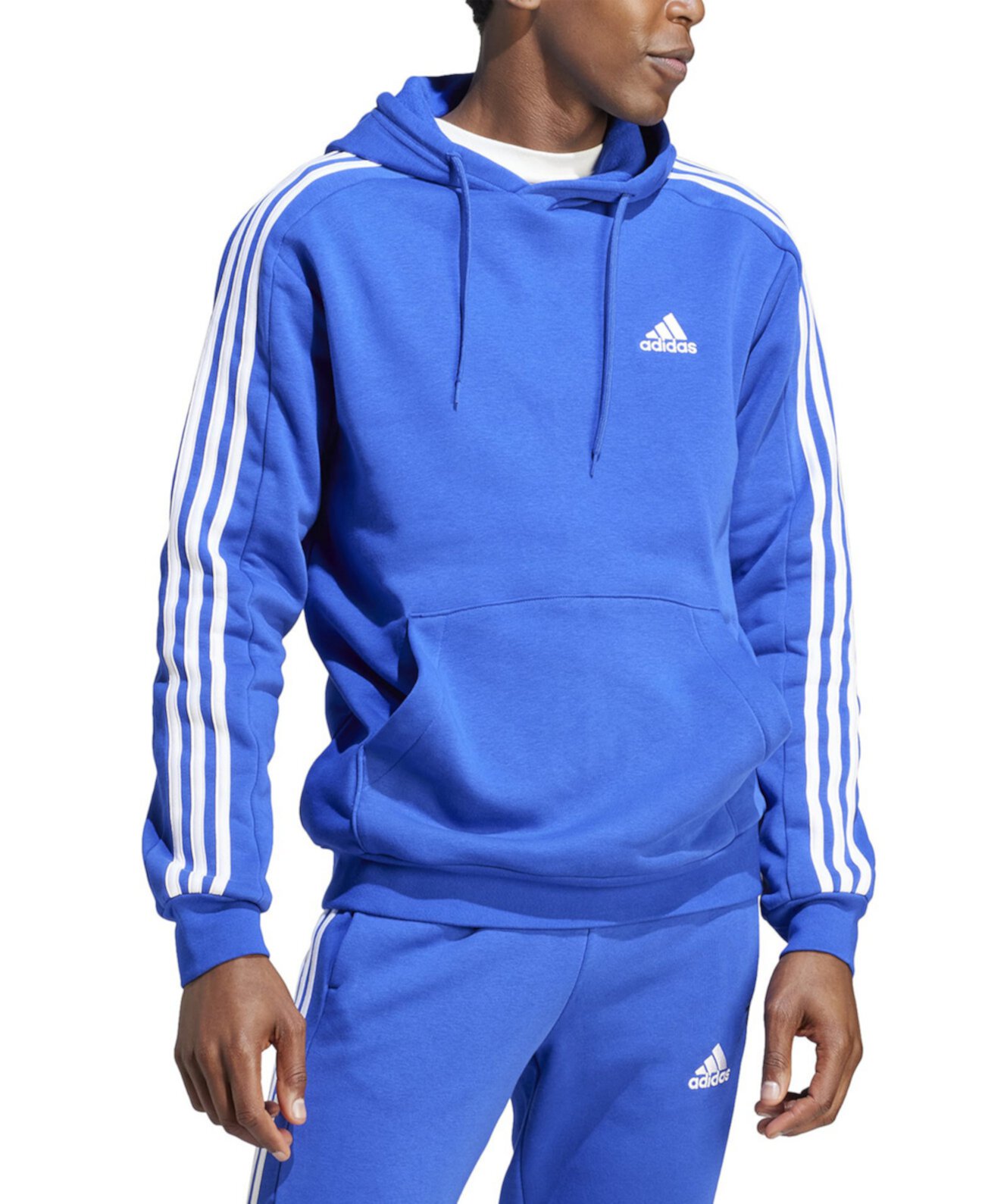 Мужское Худи Adidas Essentials 3-Stripes Regular-Fit Adidas