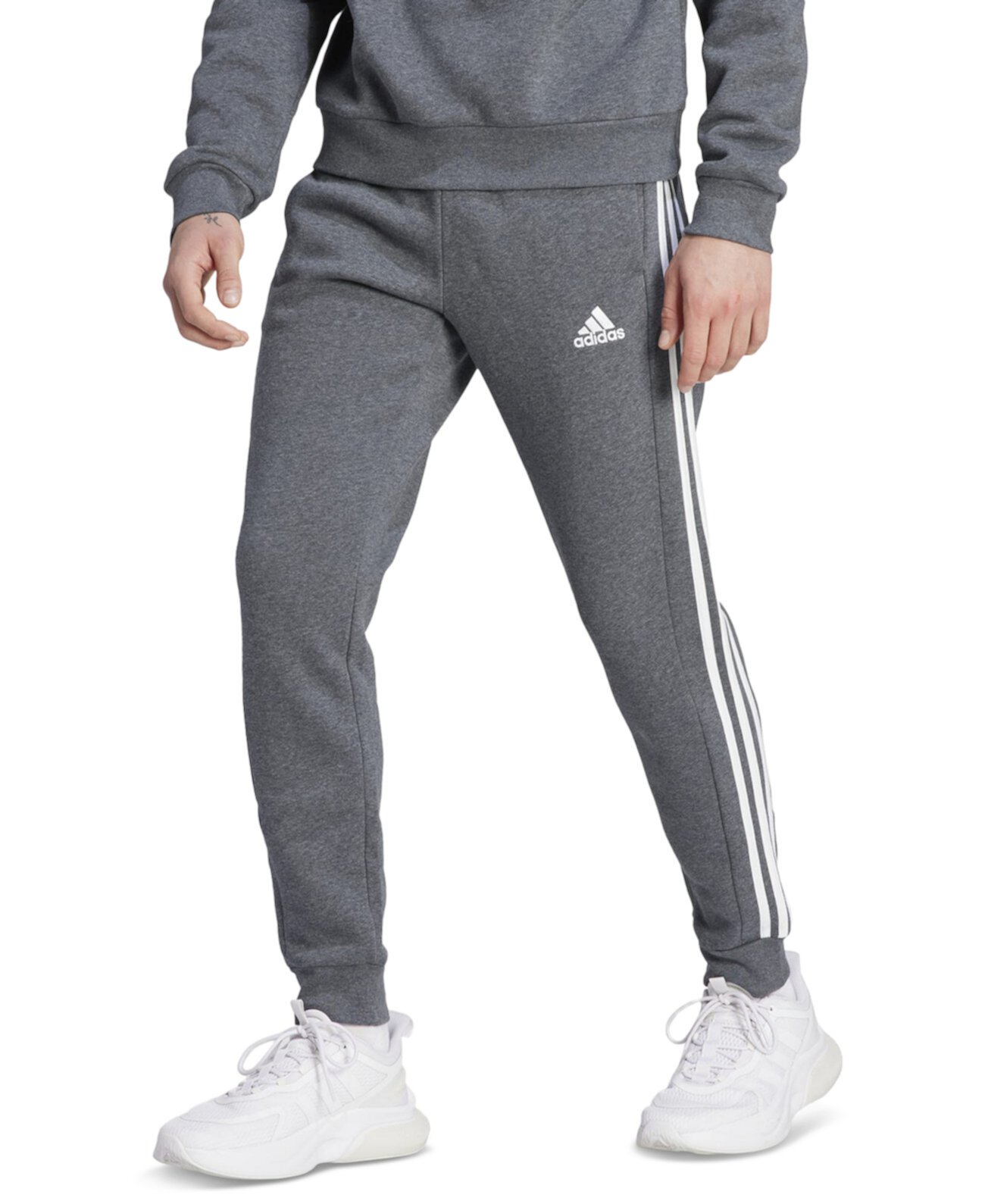 Мужские Джоггеры Adidas Essentials 3-Stripes Regular-Fit Adidas