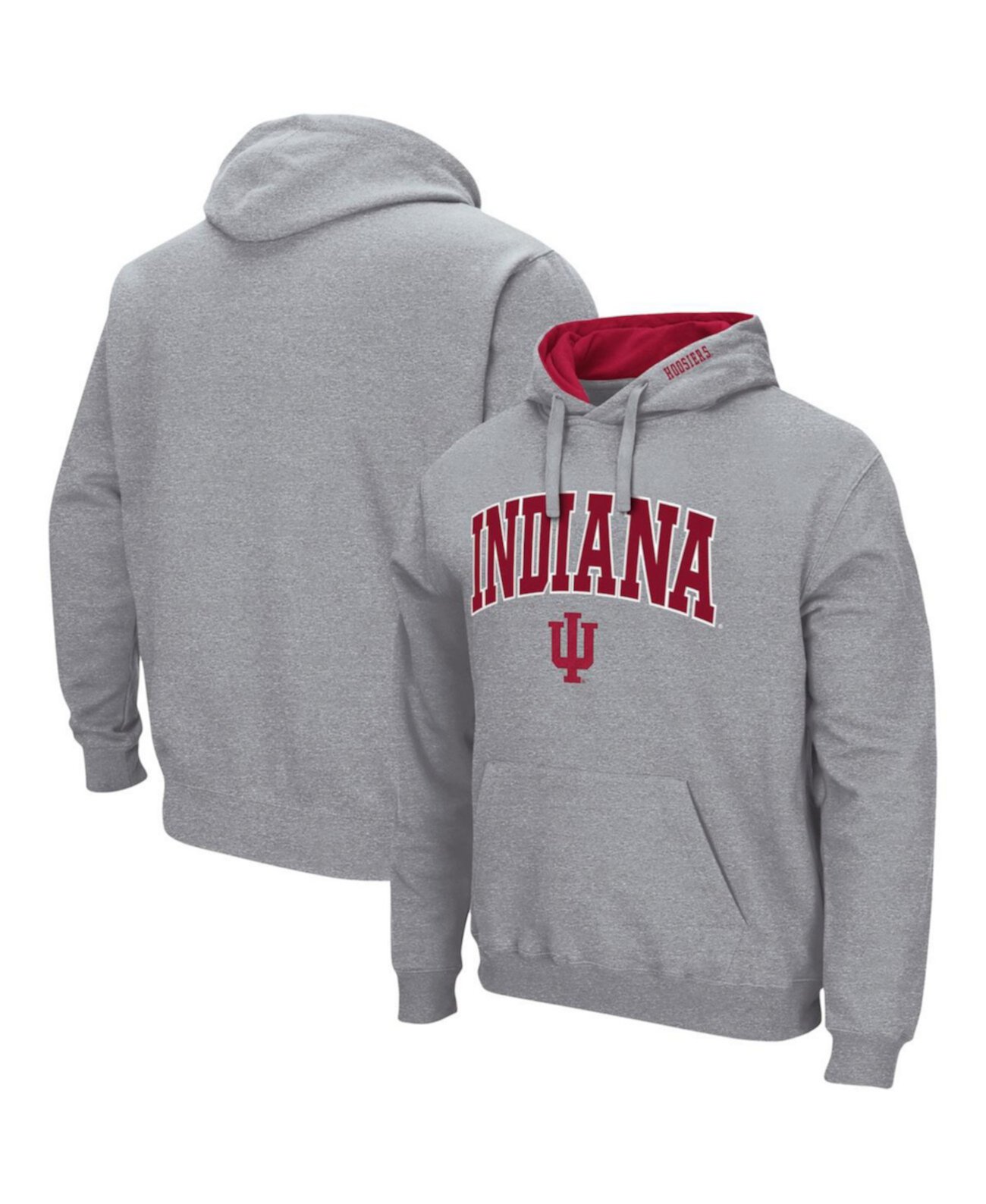 Мужская Толстовка Colosseum Indiana Hoosiers Arch & Logo 3.0 Colosseum