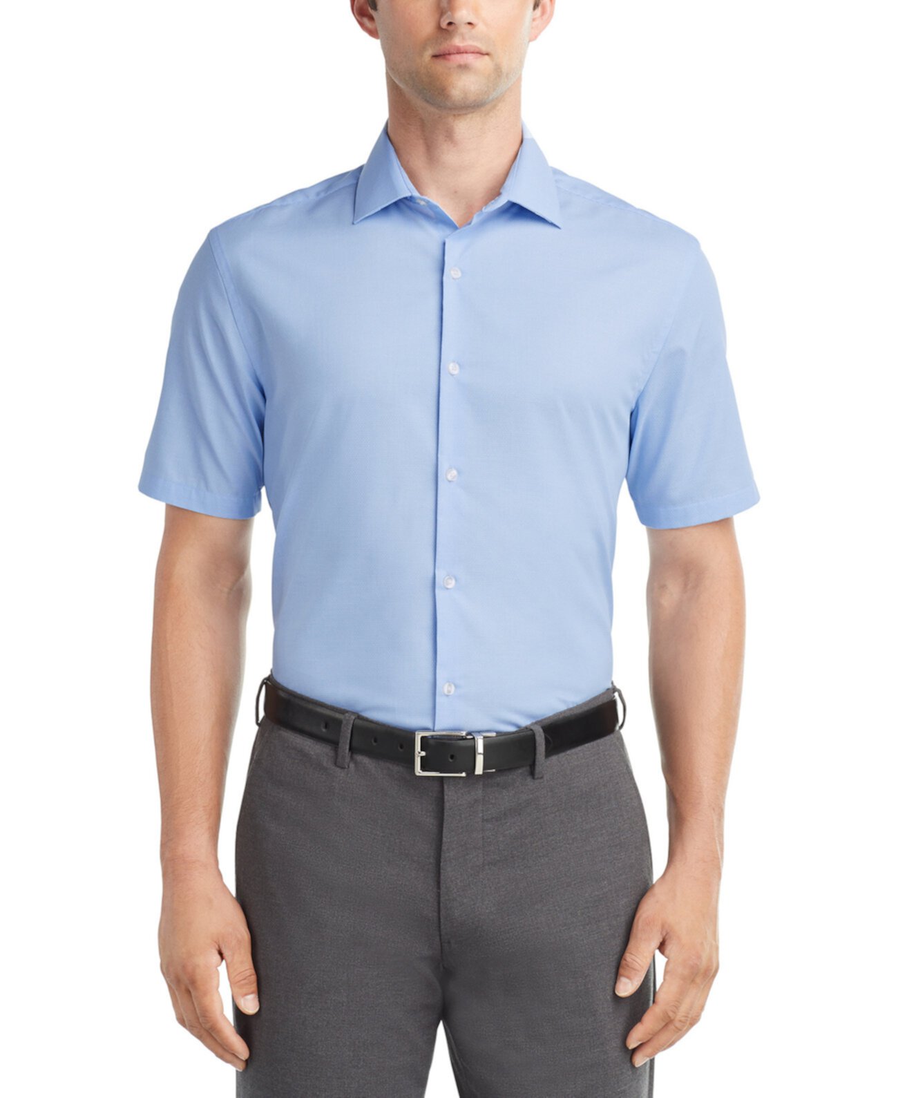 Мужская Классическая рубашка Van Heusen Slim-Fit Flex Collar Van Heusen