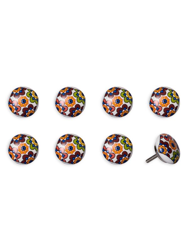 ​8-Piece Ceramic Cabinet &amp; Door Knob Set KNOB IT