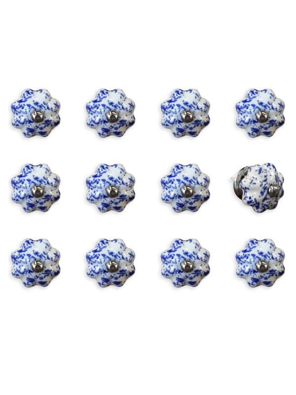 12-Piece Ceramic Cabinet & Door Knob Set KNOB IT