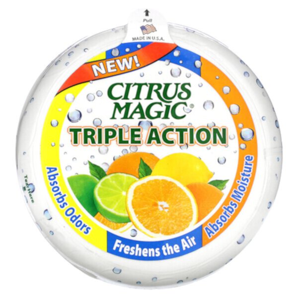 Triple Action, Свежий цитрус, 12,8 унции (362 г) Citrus Magic