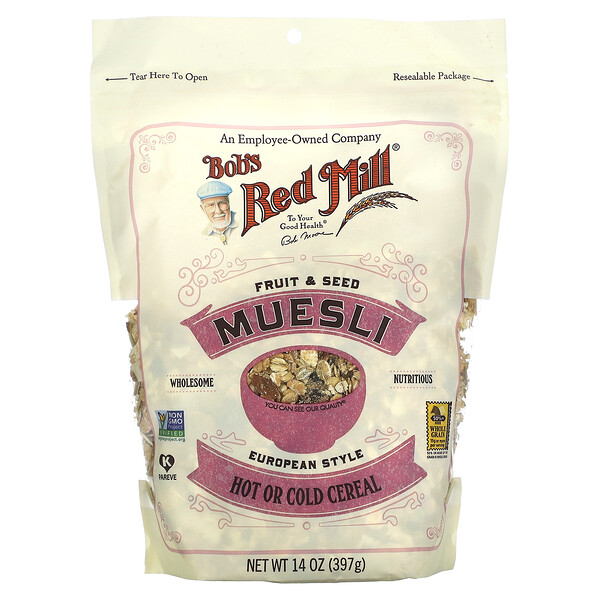 Muesli, Fruit & Seed, 14 oz (397 g) Bob's Red Mill