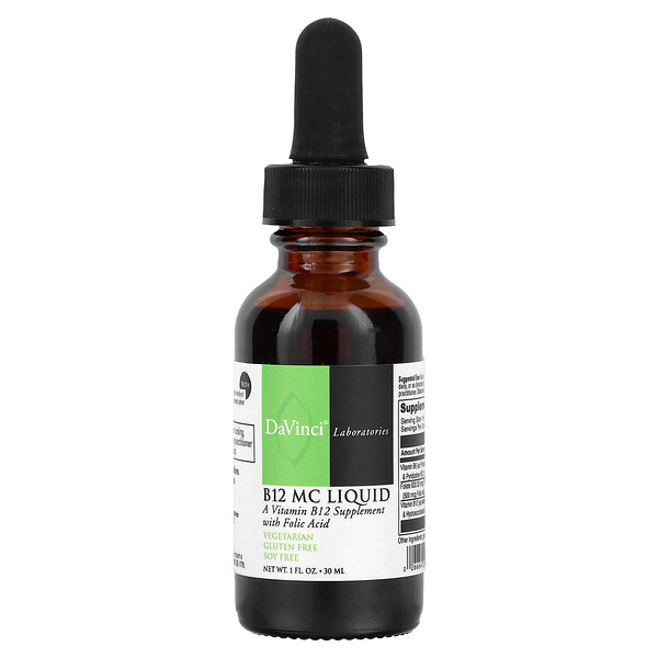 B12 MC Liquid (Жидкость) , 1 fl oz (Жидкие унции) (30 ml) DaVinci