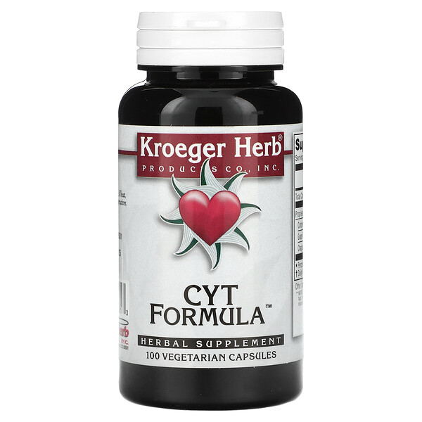 CYT Formula, 100 вегетарианских капсул Kroeger Herb Co