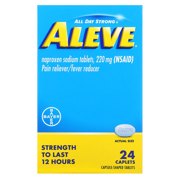 Напроксен Натрий - 220 мг - 24 капсулы - Aleve Aleve