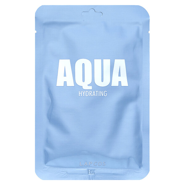 Тканевая маска Aqua Beauty, увлажняющая, 1,01 жидкая унция (30 мл) LAPCOS