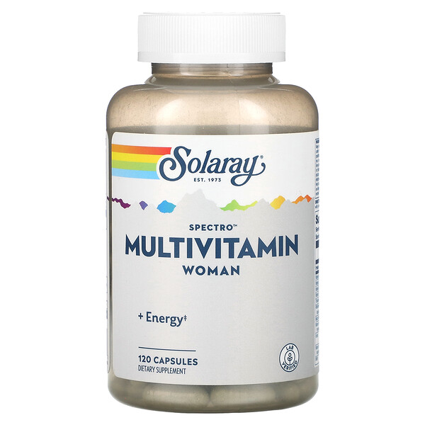 Спектро Мультивитамин для Женщин - 120 капсул - Solaray Solaray