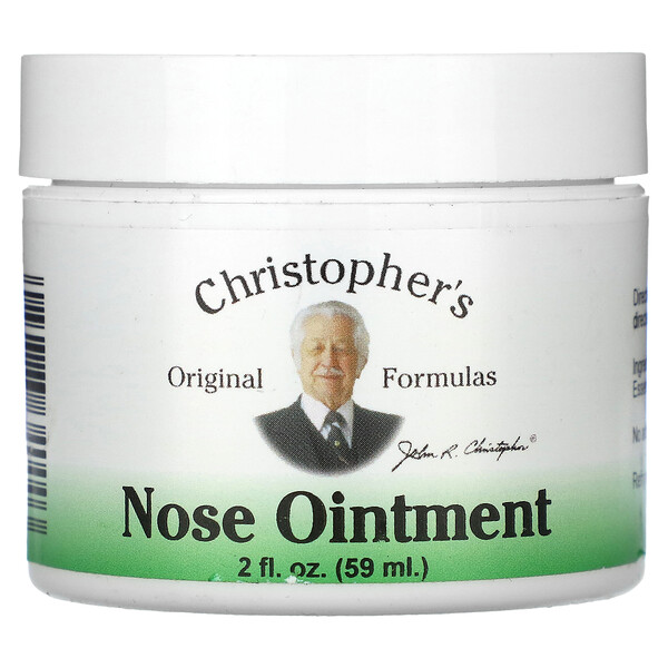 Nose Ointment (Мазь), 2 fl oz (Жидкие унции) (59 ml) Christopher's