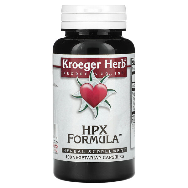 HPX Formula, 100 вегетарианских капсул Kroeger Herb Co