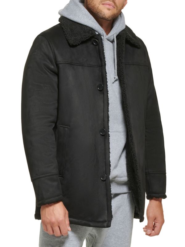 Куртка на подкладке из искусственной овчины Calvin Klein