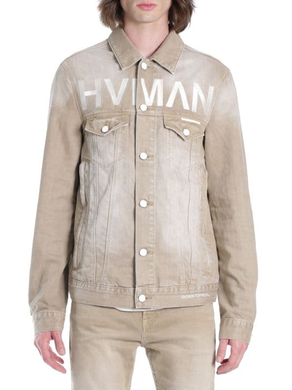 Джинсовая куртка Trucker с логотипом HVMAN