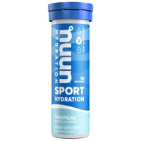 Sport Hydration, тропические фрукты в одном тюбике, 10 таблеток NUUN