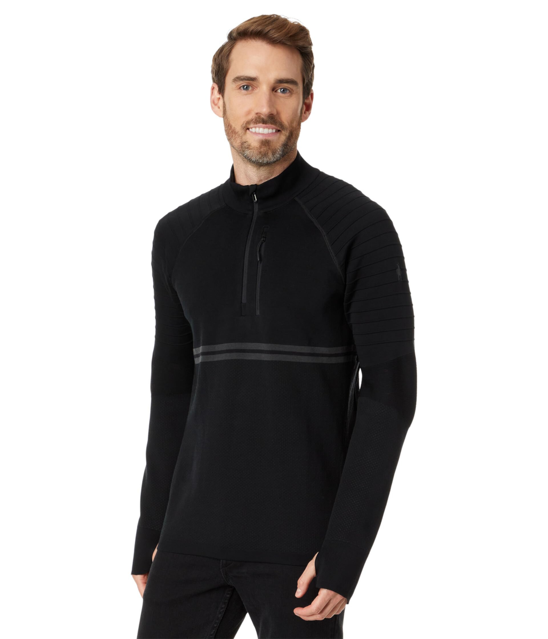 Легкий пуловер Smartwool Intraknit Merino Tech 1/4 Zip из переработанного полиэстера и мериносовой шерсти Smartwool