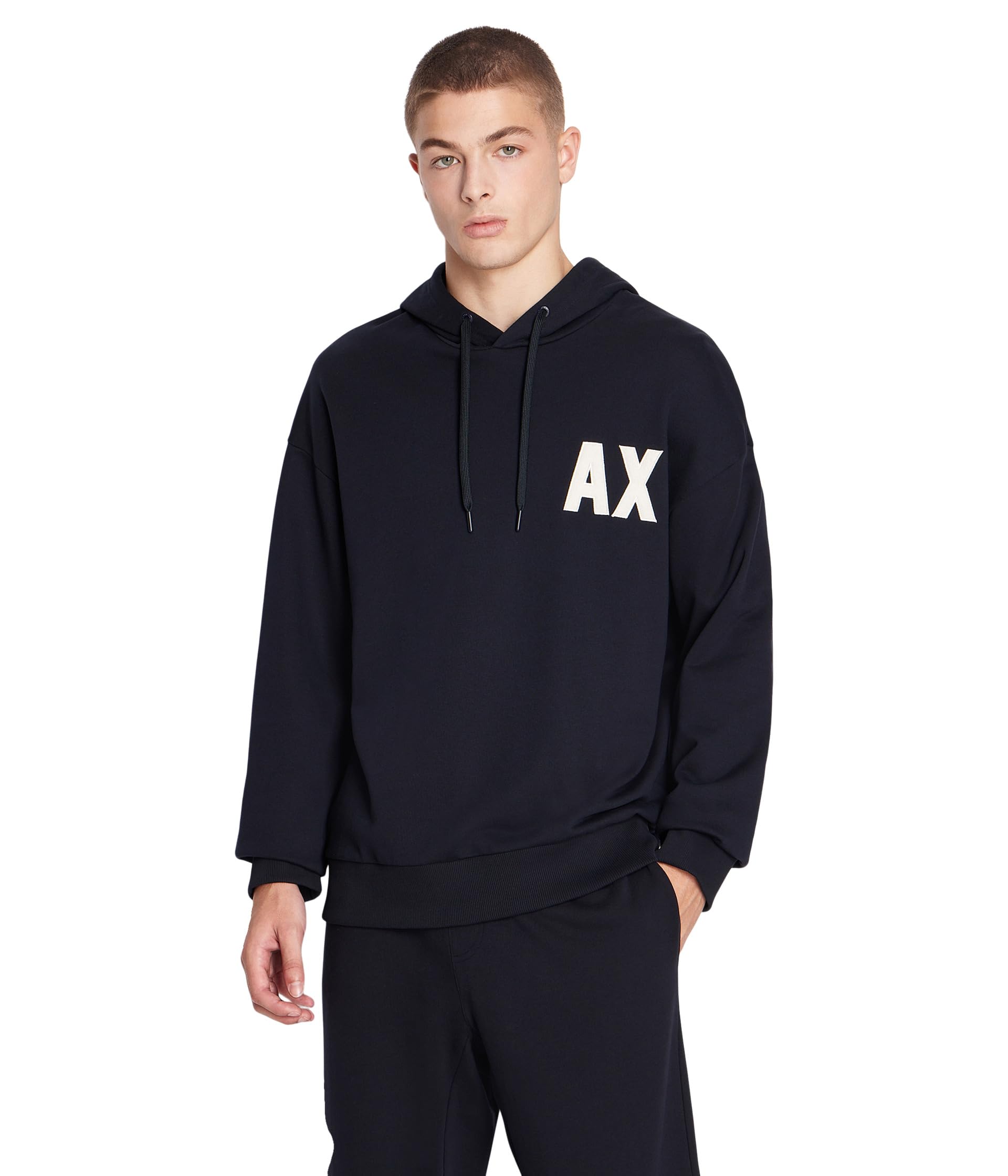 Мужской Пуловер AX ARMANI EXCHANGE Oversized Capsule Hoodie AX ARMANI EXCHANGE