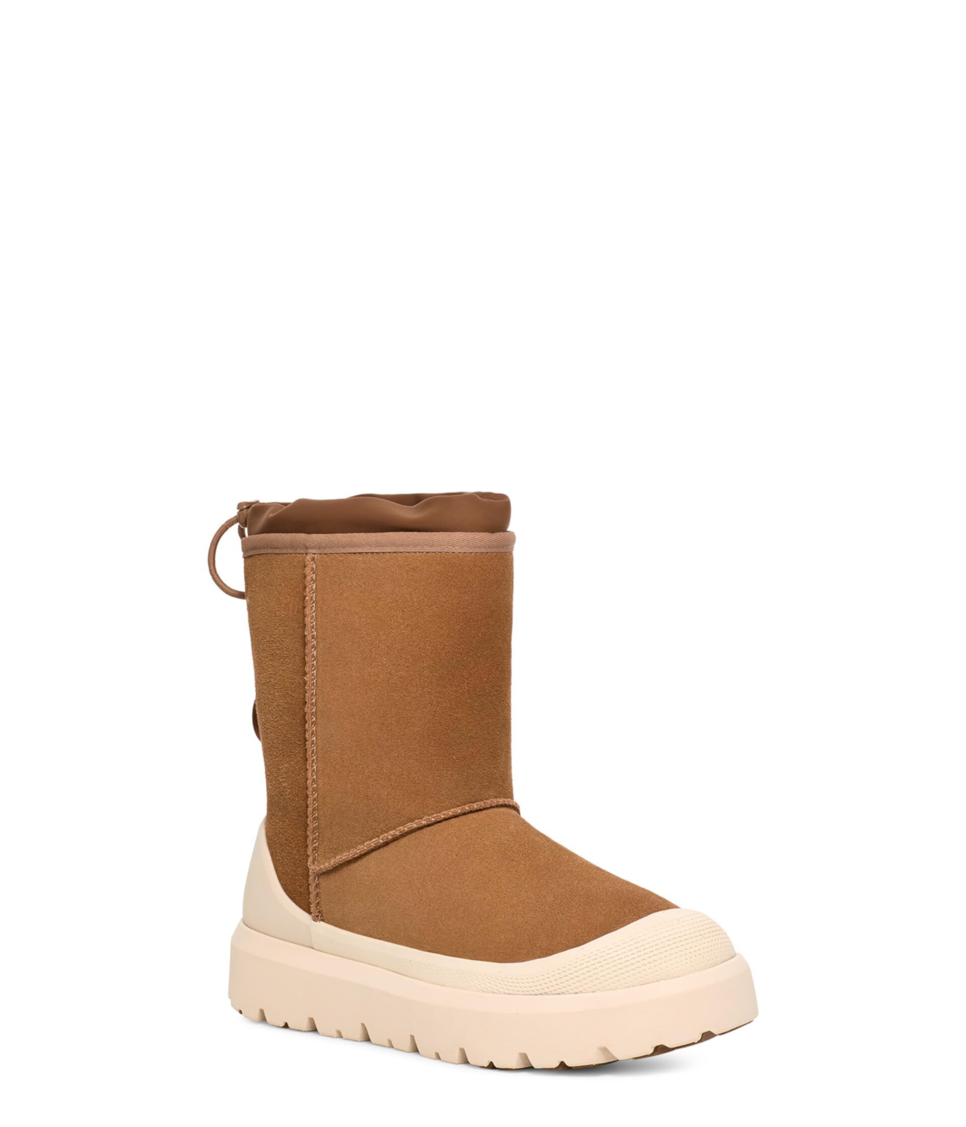 Ботинки UGG Classic Short Weather Hybrid с водоотталкивающим верхом и удобной стелькой UGG