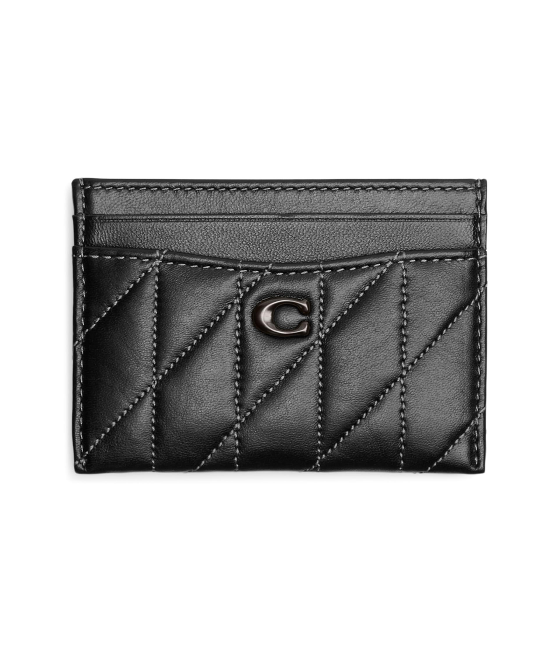 Кардхолдер COACH Quilted Pillow Leather Essential COACH