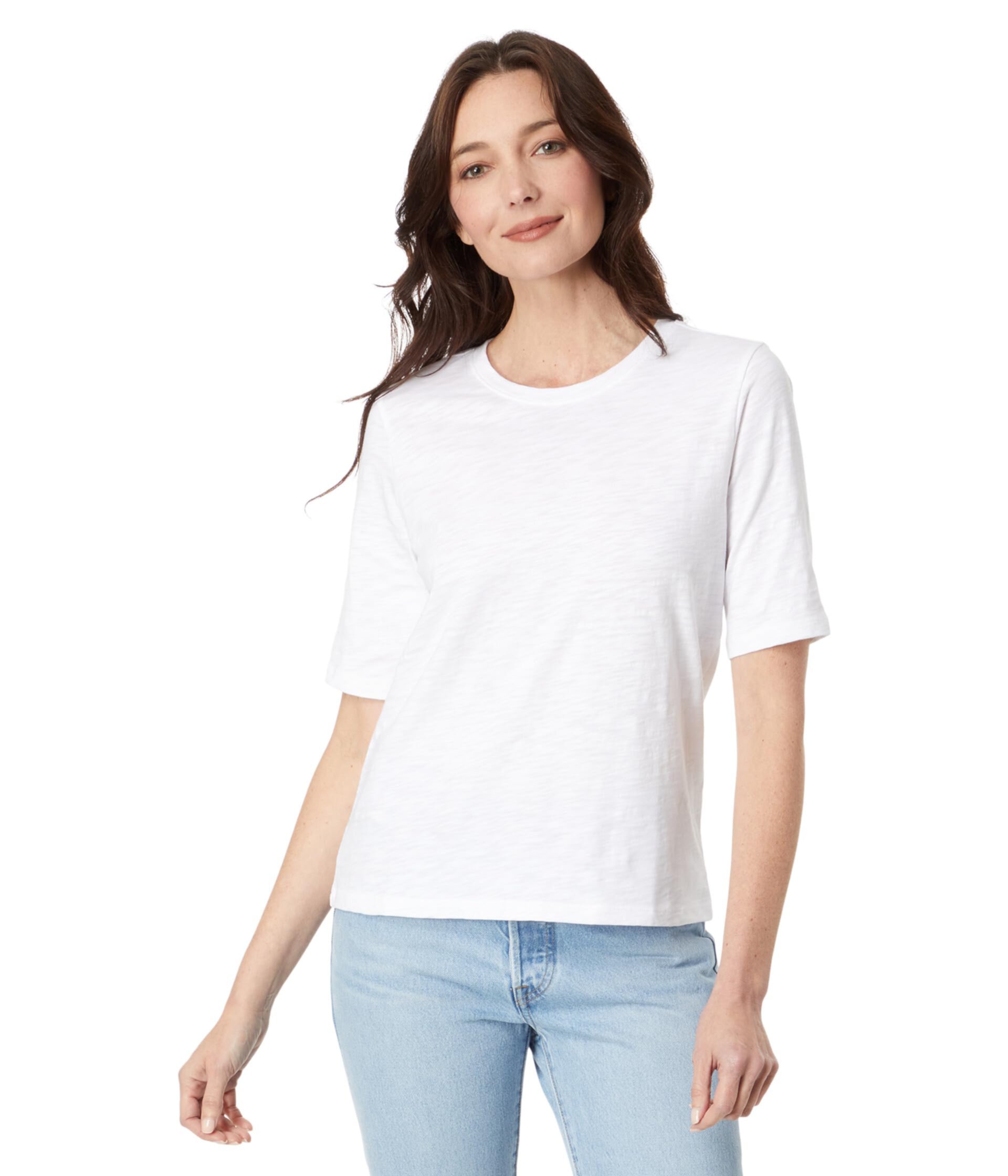 Elbow Sleeve Crew Neck Lilla P