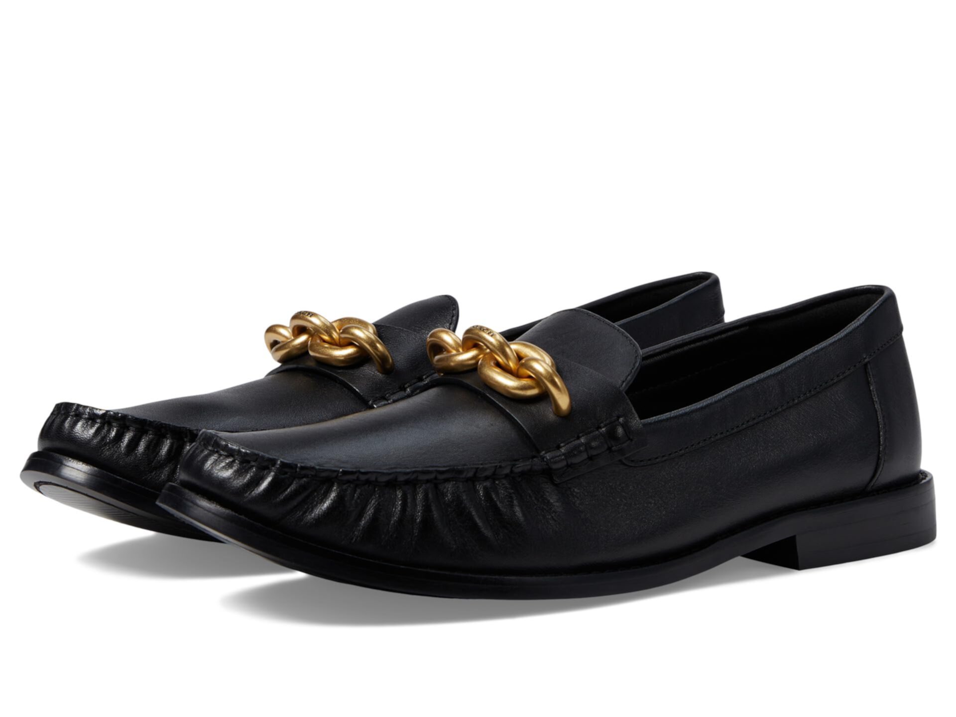 Jess Leather Loafer Coach