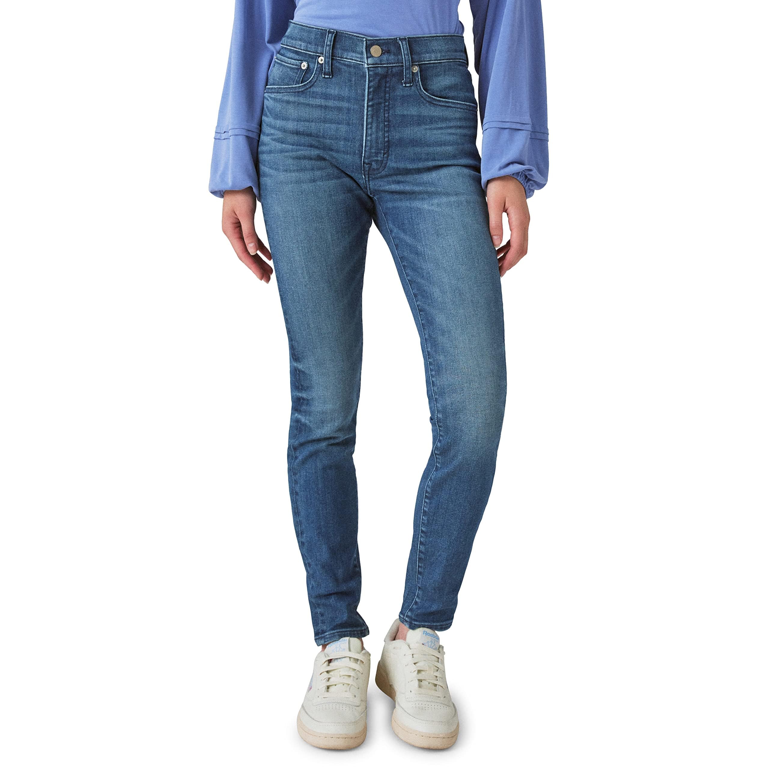 Джинсы Bridgette с высокой талией и узким кроем от Lucky Brand из мягкого денима Lucky Brand