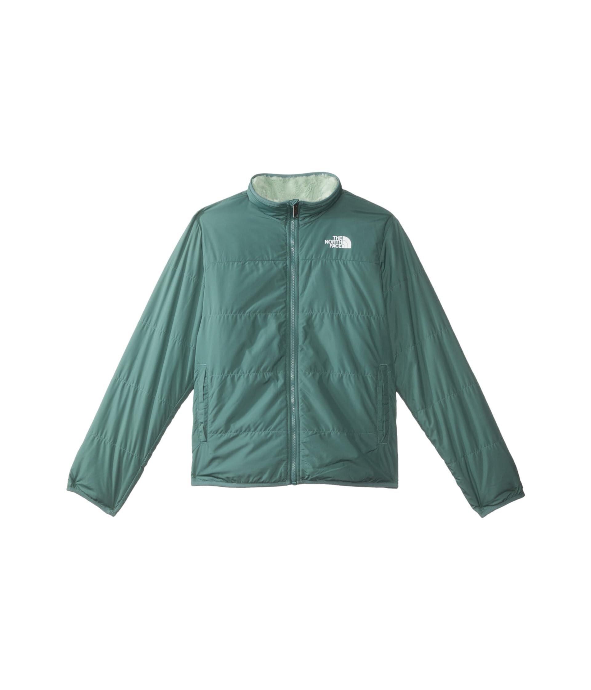 Reversible Mossbud Jacket (Little Kids/Big Kids) The North Face