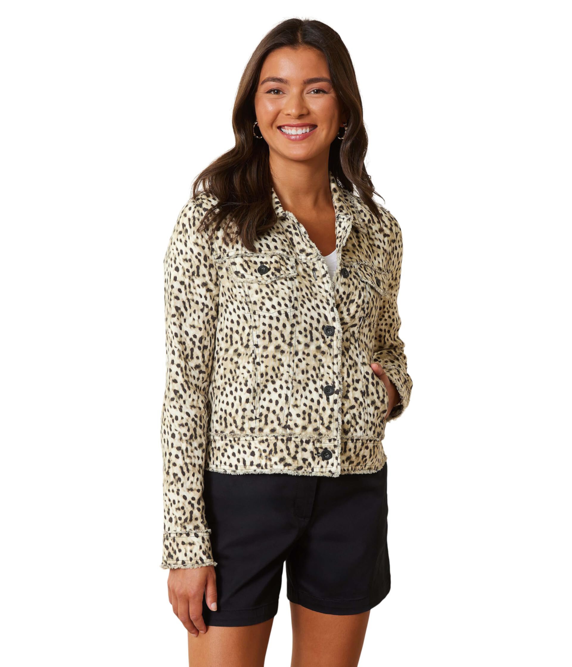 Женская Повседневная куртка Tommy Bahama Lagoon Leopard Tommy Bahama