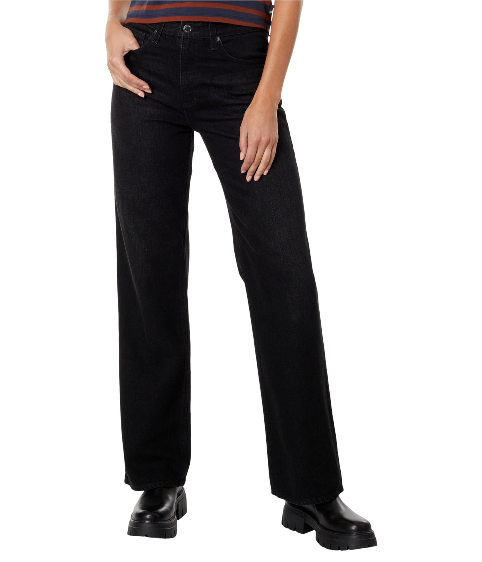 Kora High-Rise Wide Leg in Madison AG Jeans