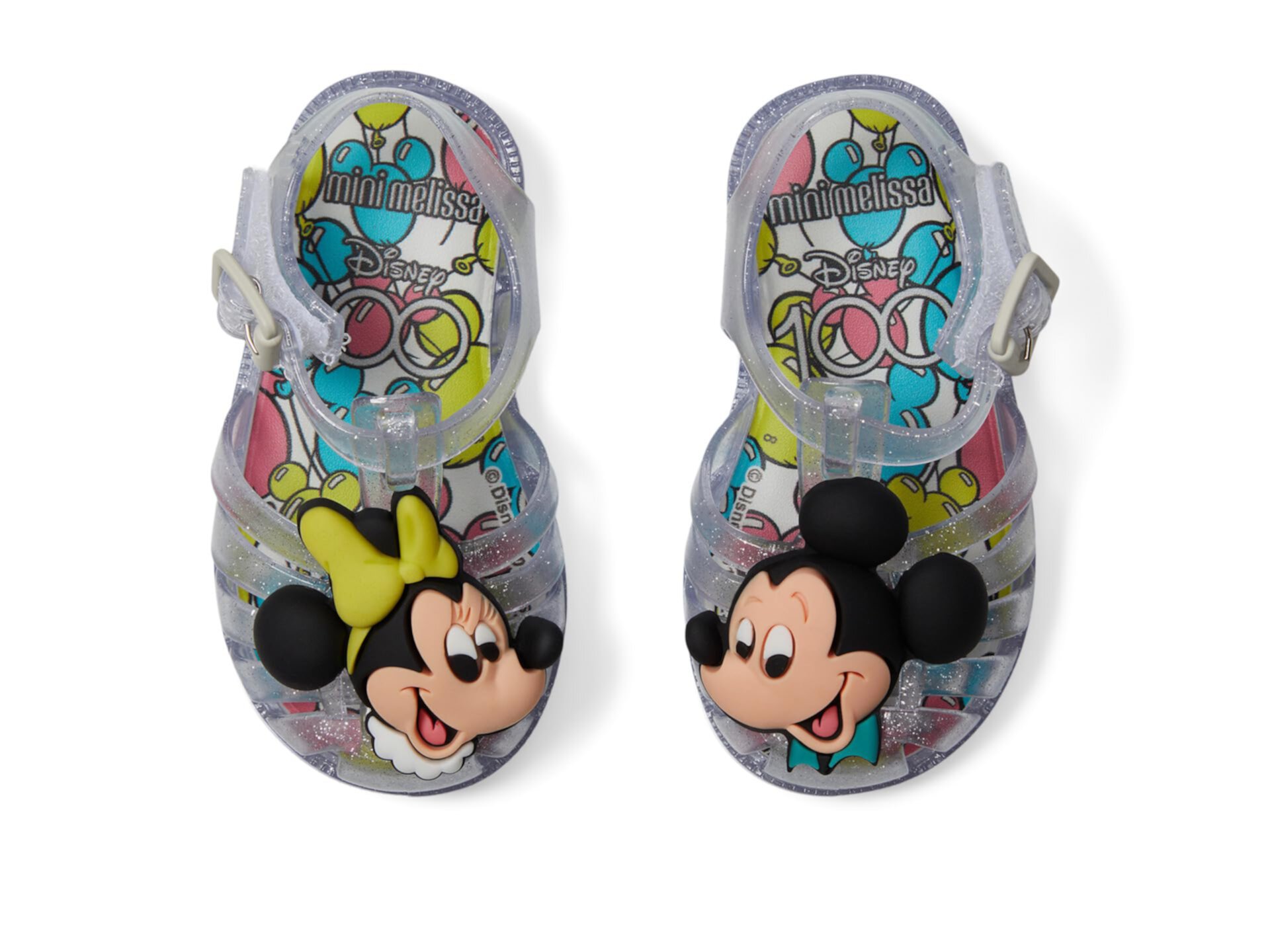 Детские туфли Mini Melissa Pos+Disney с декором Микки Мауса Mini Melissa