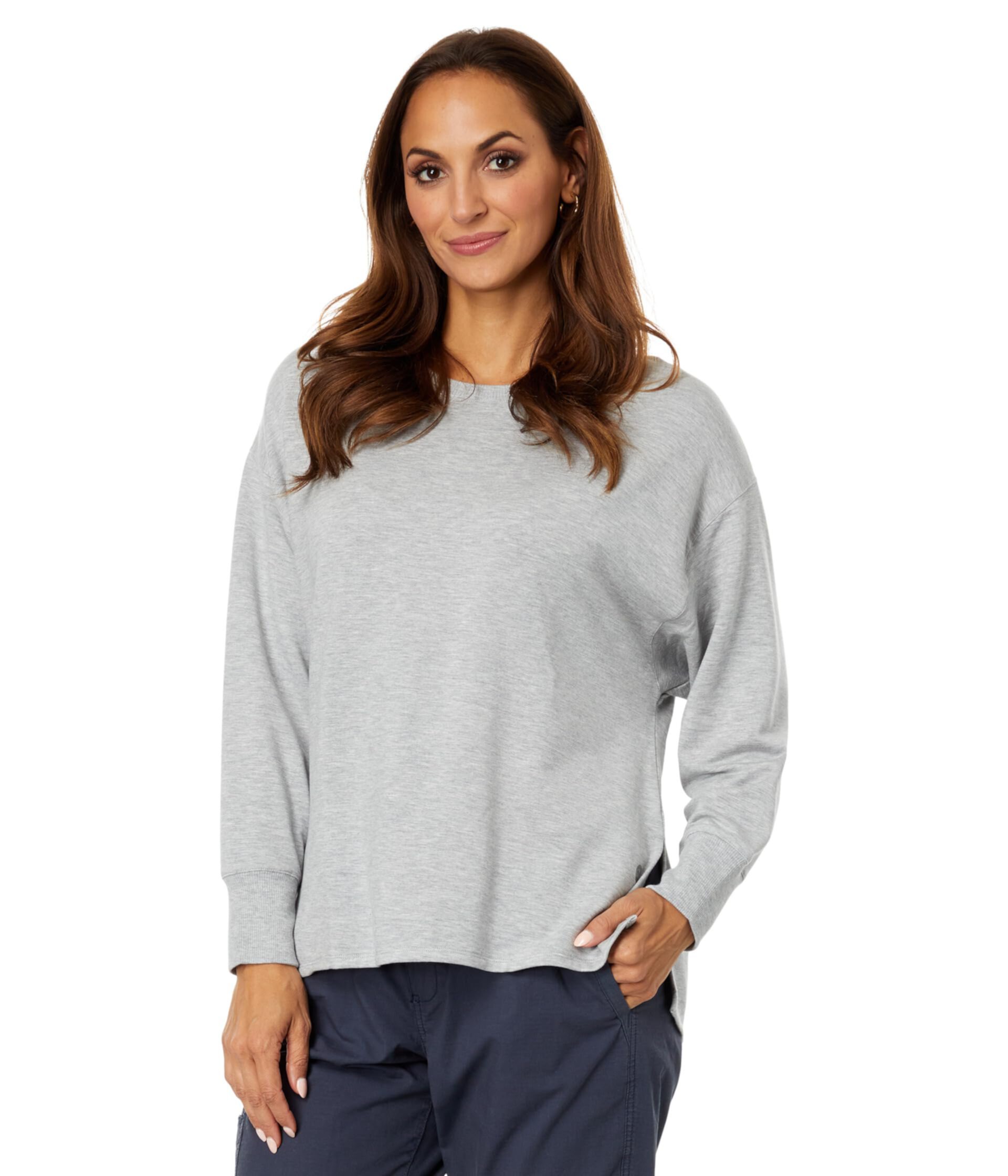 Женская Футболка L.L.Bean SoftFlex Crew Neck Dolman Sleeve Pullover L.L.Bean