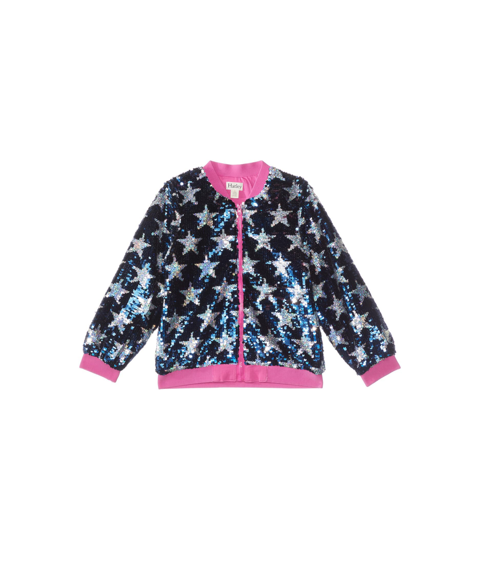 Куртка-бомбер с пайетками Star Power (для малышей/маленьких детей/больших детей) Hatley