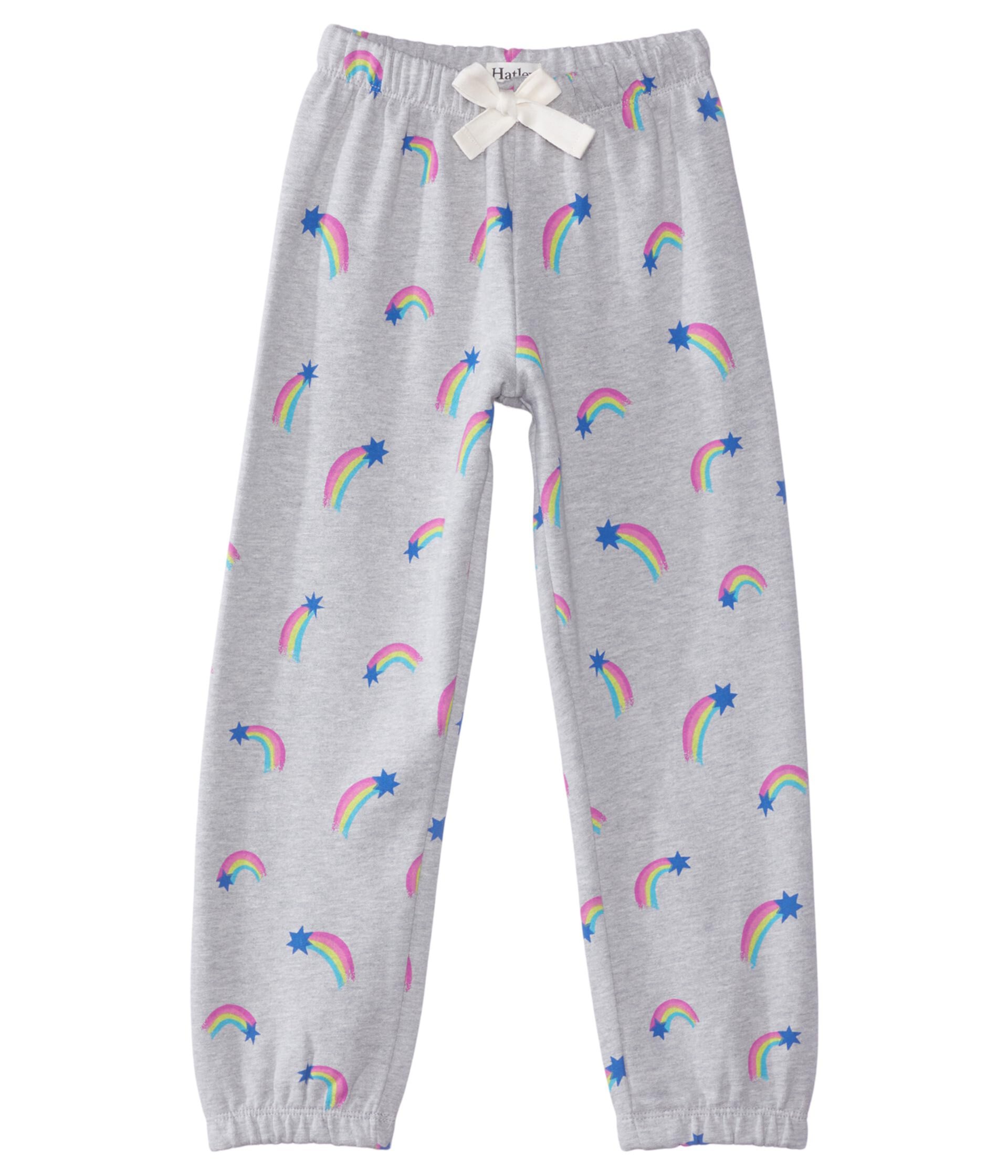 Мешковатые спортивные штаны Rainbow Stars (для малышей/маленьких детей/больших детей) Hatley