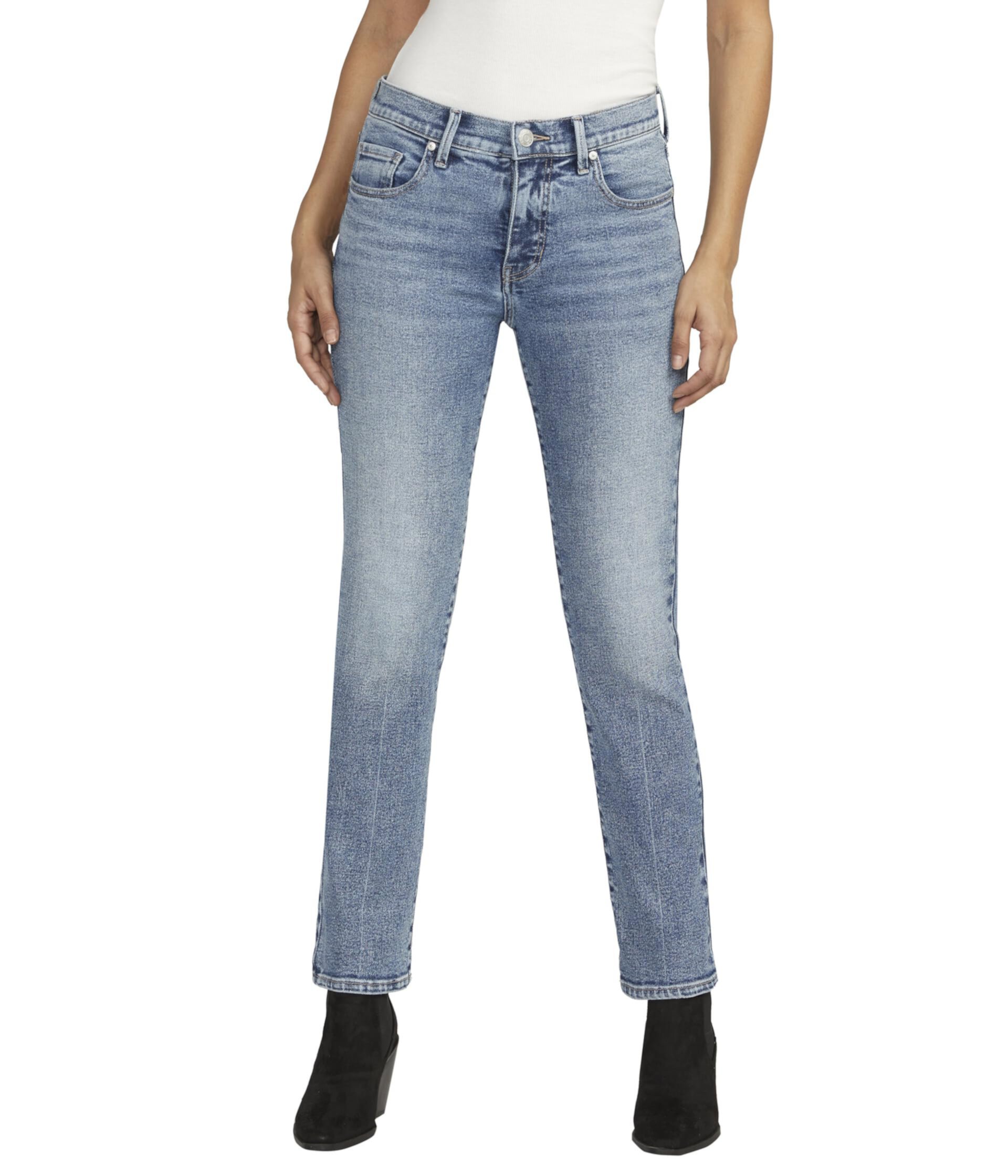 Узкие прямые джинсы Cassie со средней посадкой Jag Jeans