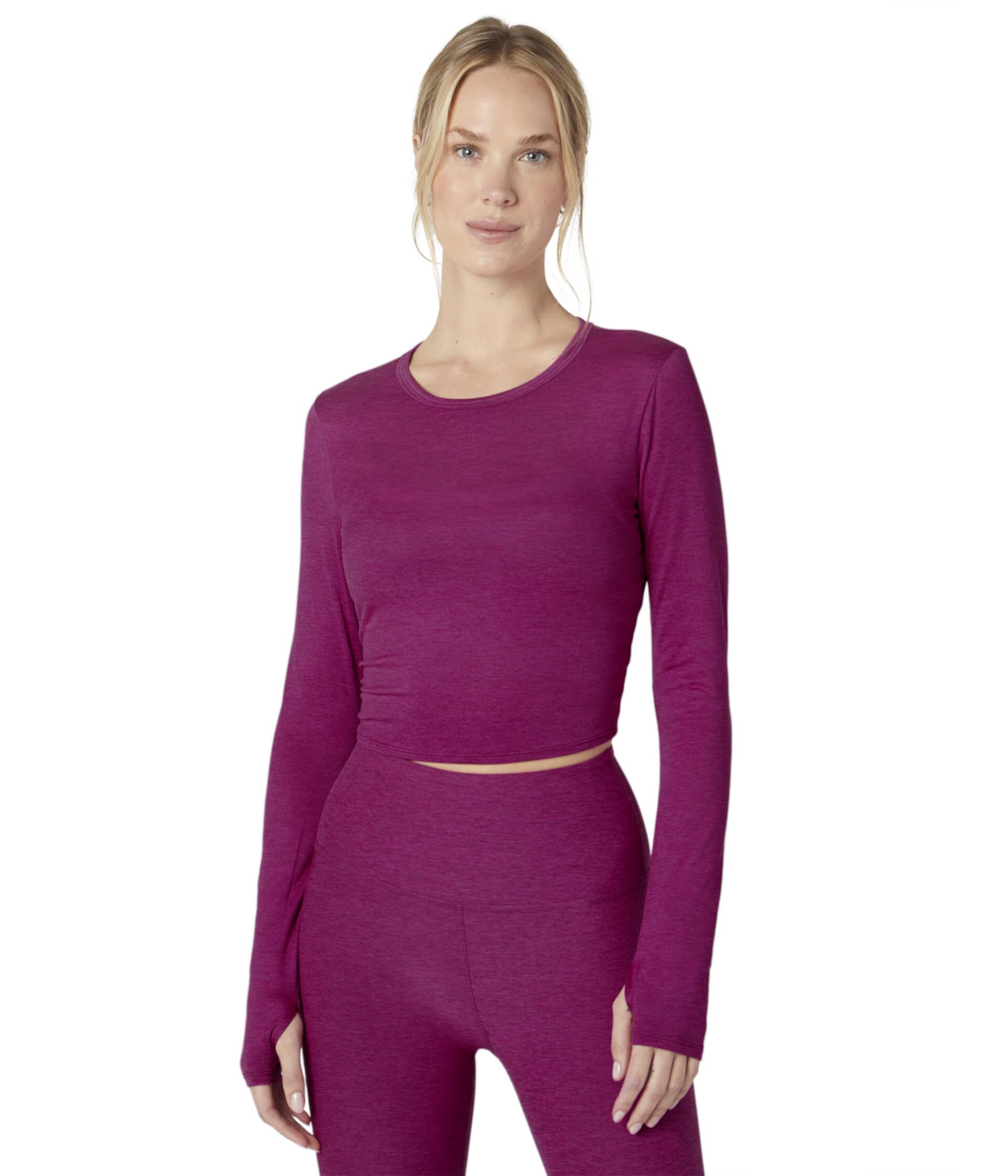 Женская Спортивная одежда Beyond Yoga Featherweight Sunrise Cropped Pullover Beyond Yoga