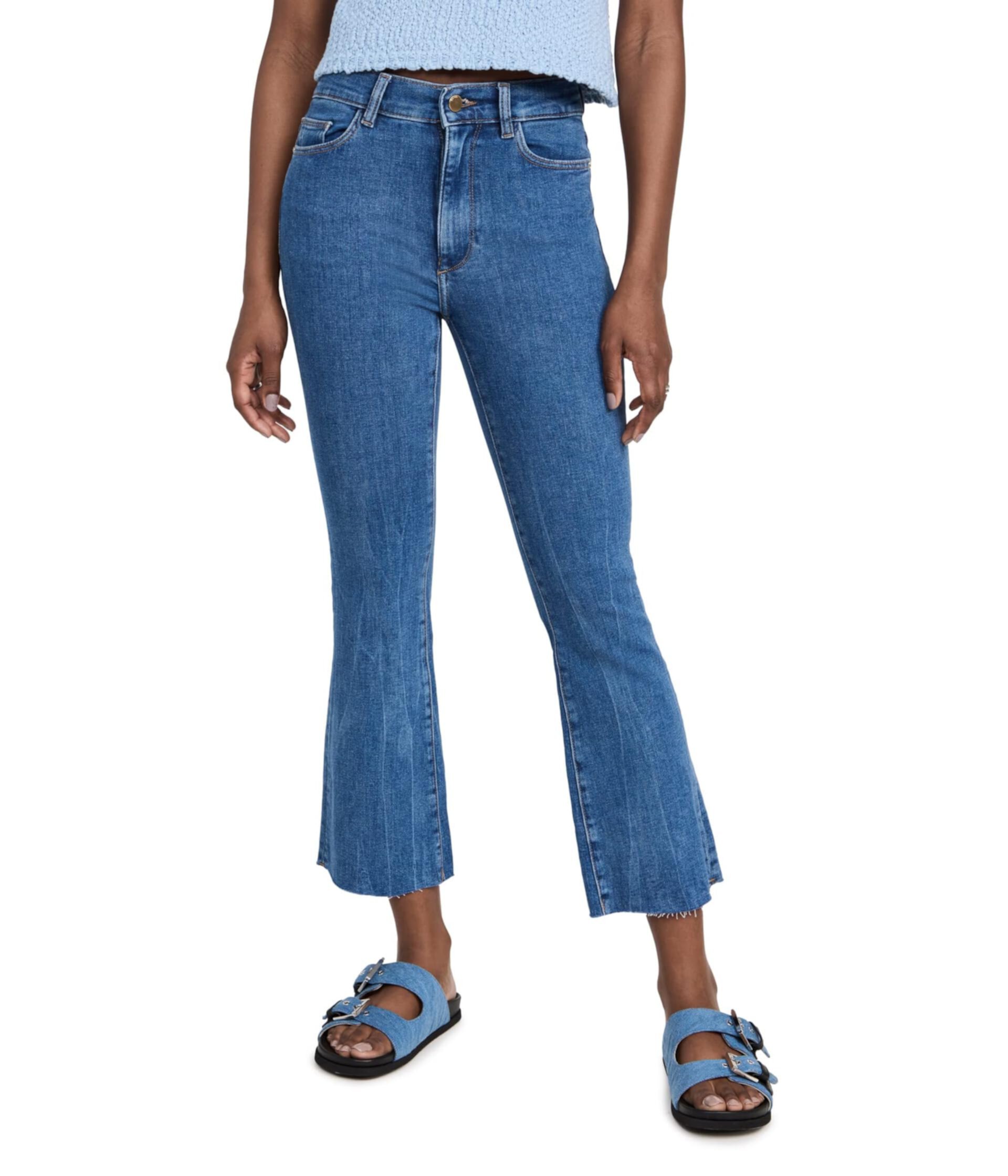 Укороченные джинсы Bridget Boot с высокой посадкой Keys DL1961